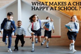 What makes a child happy at school?